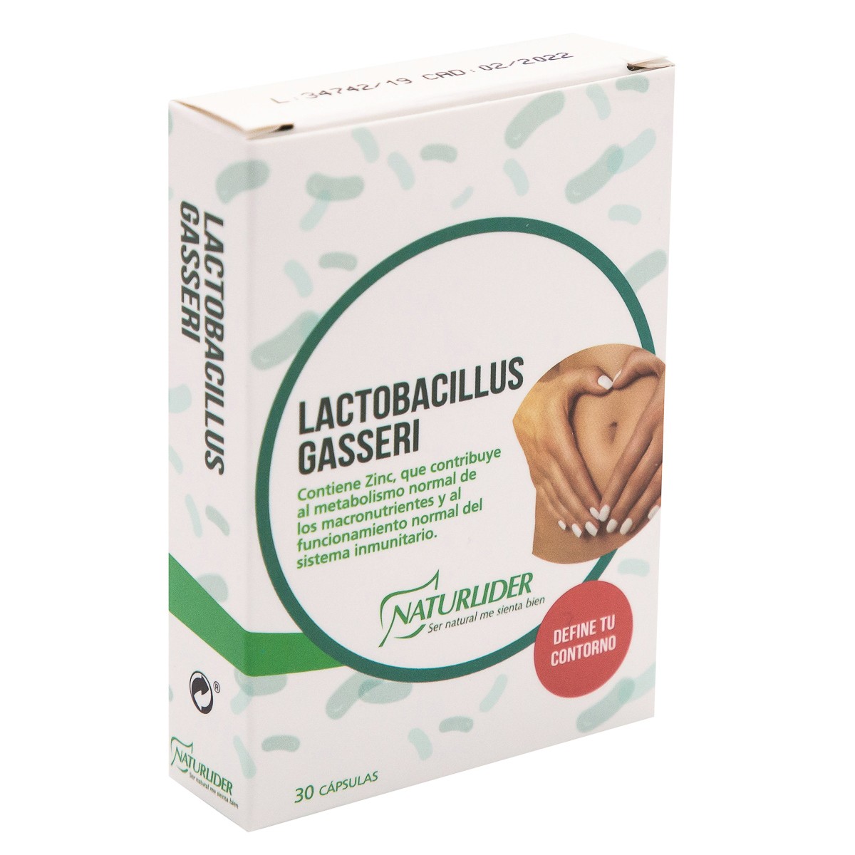 Naturlider Lactobacillus gasseri 30 cápsulas