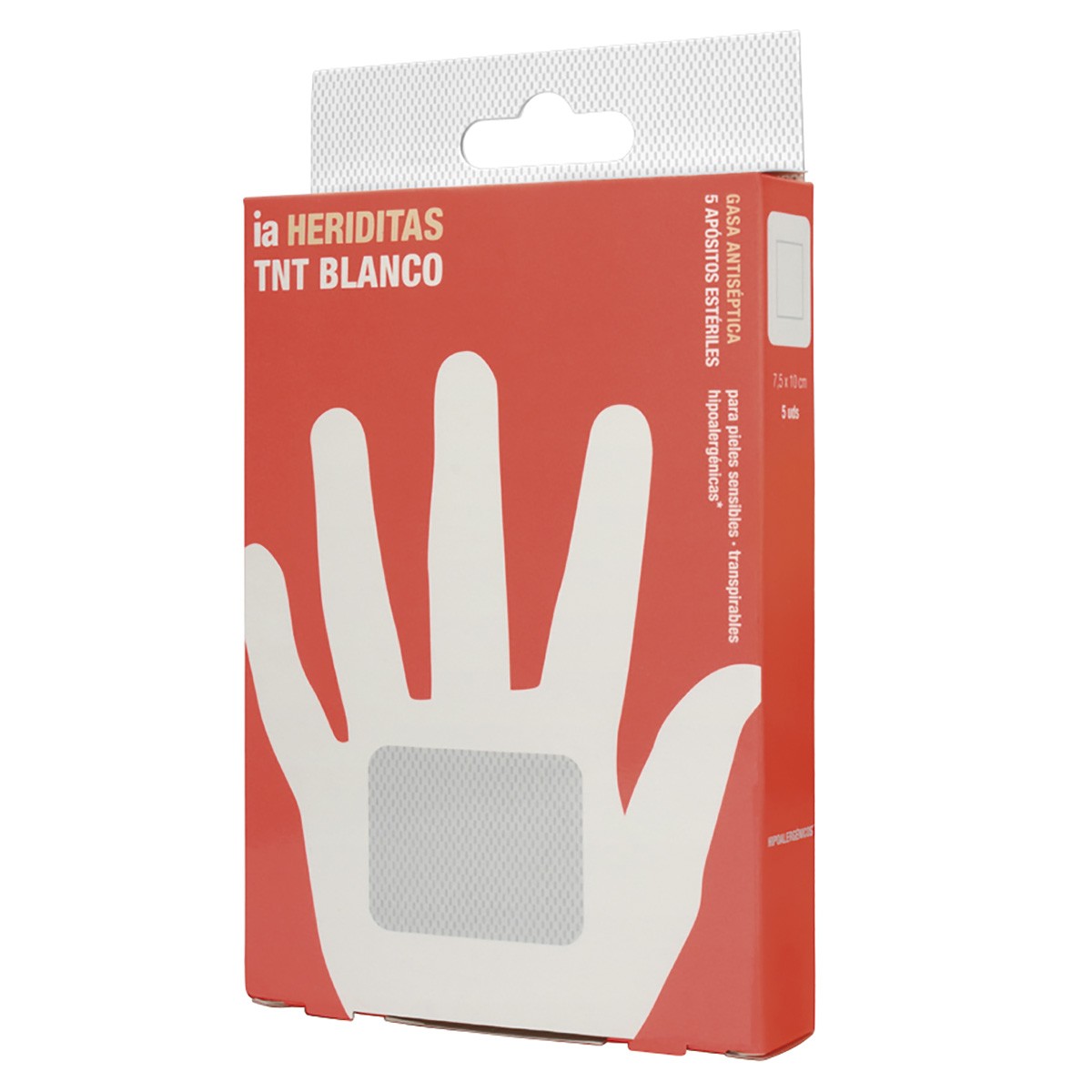 Interapothek apósitos tnt 7,5x5cm 5uds