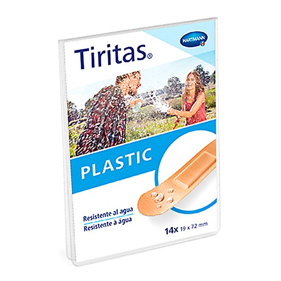 Hartmann tiritas plastic carterita 19x72mm 14u