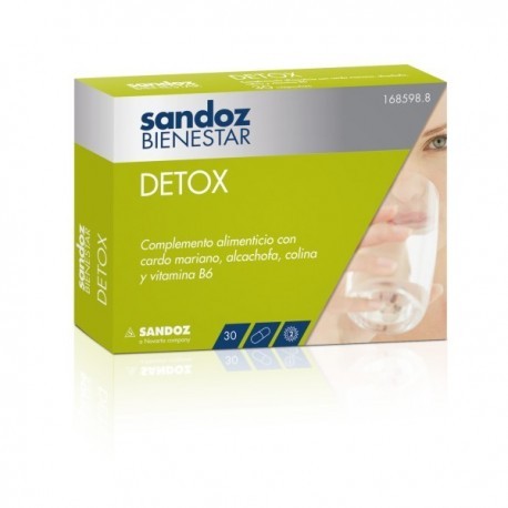 Sandoz Bienestar Detox 30 cápsulas