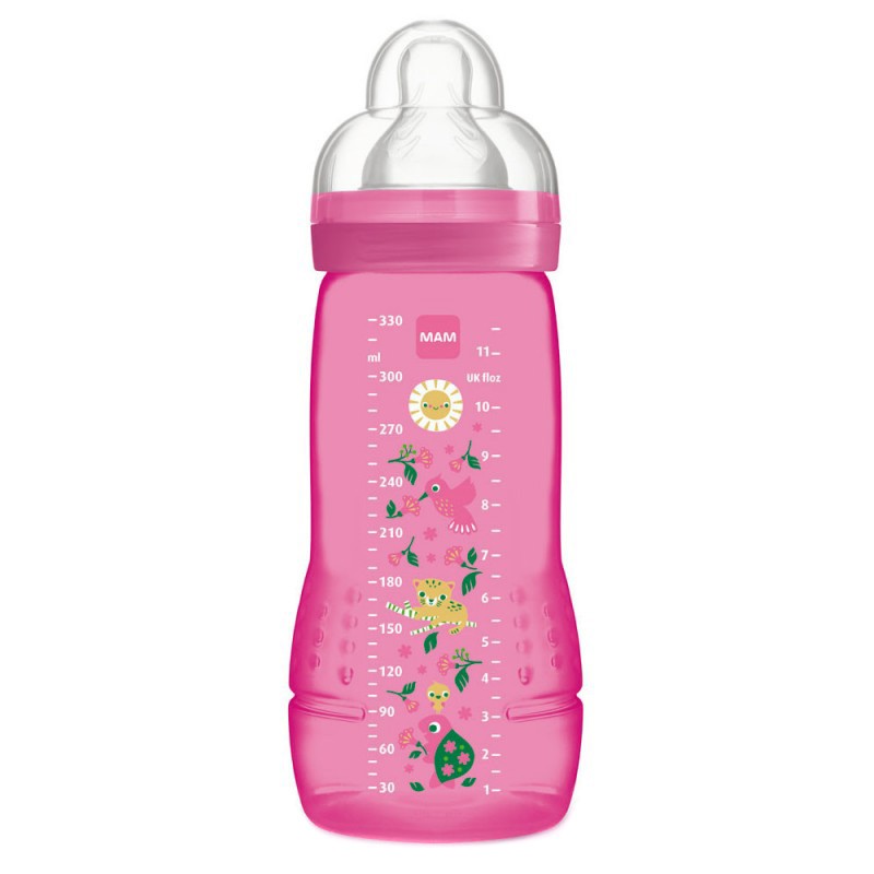 Mam Baby baby biberon easy bottle rosa 330 ml