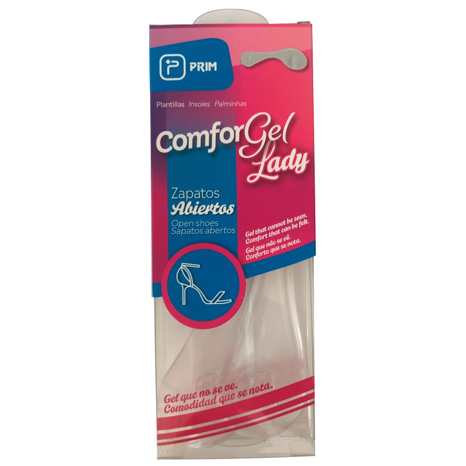 Prim Comforgel gel plantillas zapatos abiertos