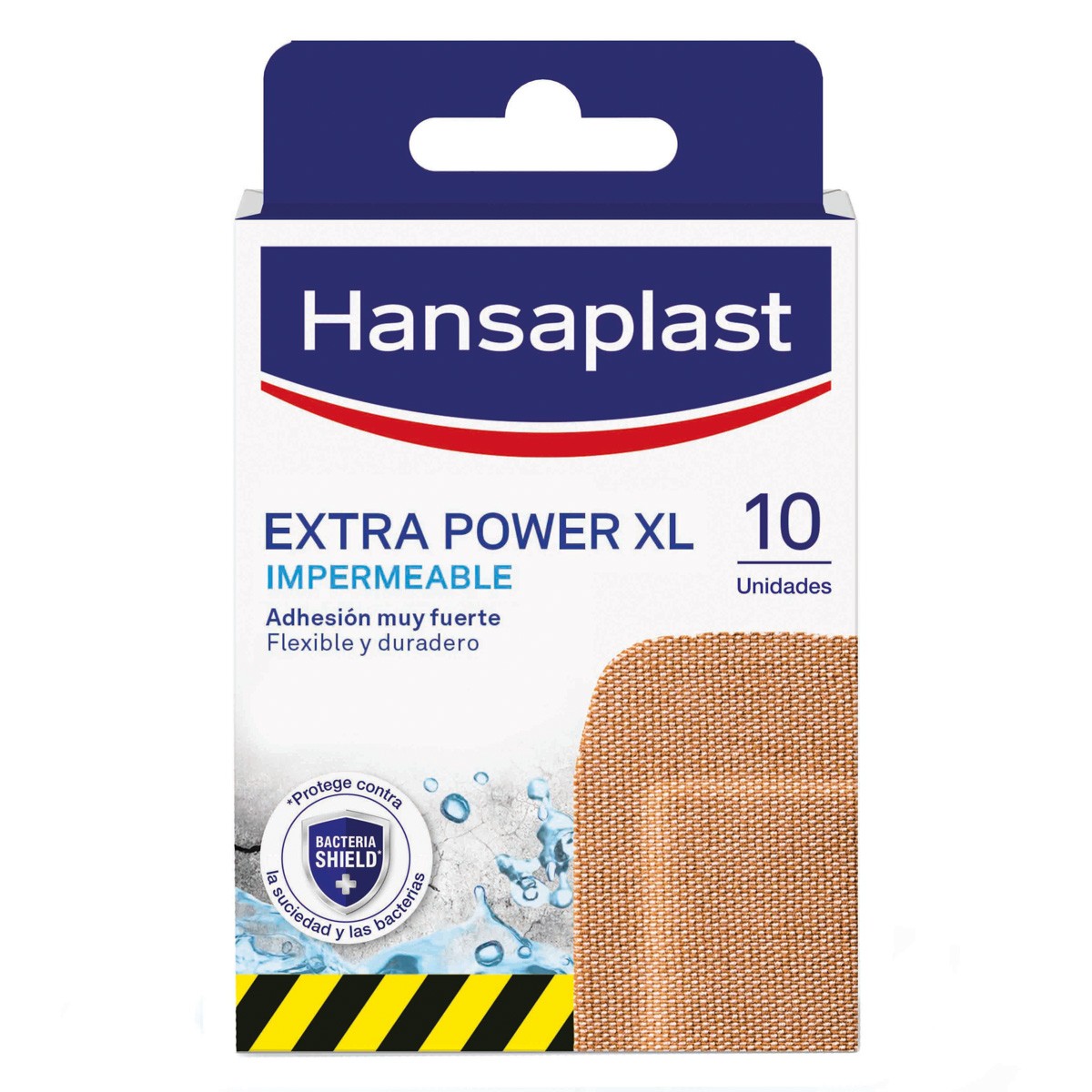 Hansaplast Extra fuerte XL 10 apósitos