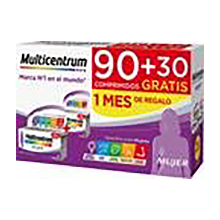 MuLitroicentrum Mujer pack 90+30 comprimidos