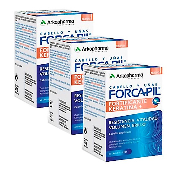 Arkopharma Forcapil keratina 60 cápsulas triplo