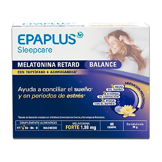 PeroXfarma Epaplus melatonina balance retard 60 comprimidos