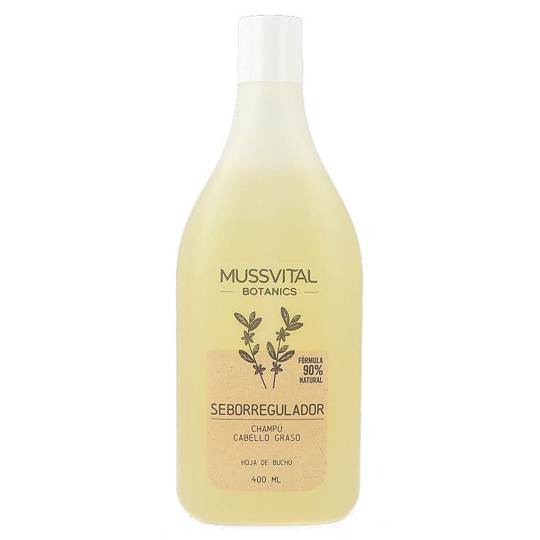 Mussvital Botanics champú seborregulador 400ml