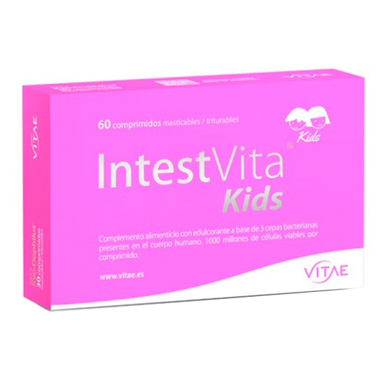 Vitae IntestVita Kids complemento alimenticio masticable 60 comprimidos