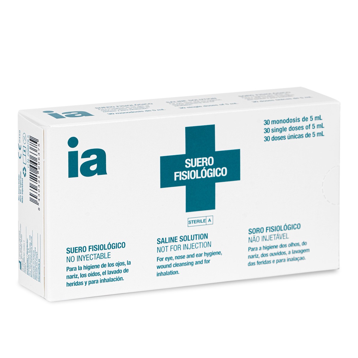 Interapothek suero fisiológico 30monodosis