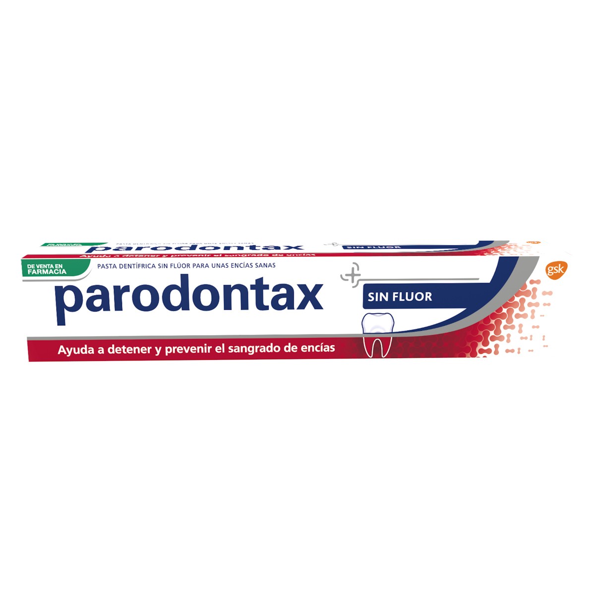 Parodontax sin flúor pasta dental 75ml