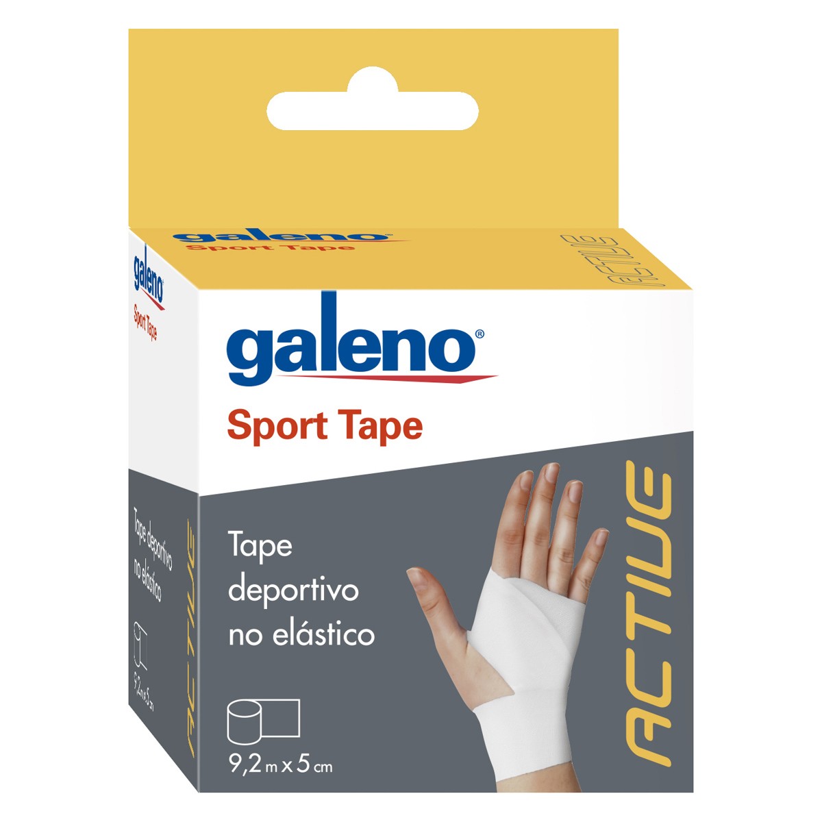 Galeno sport tape blanco 9,2mx5cm