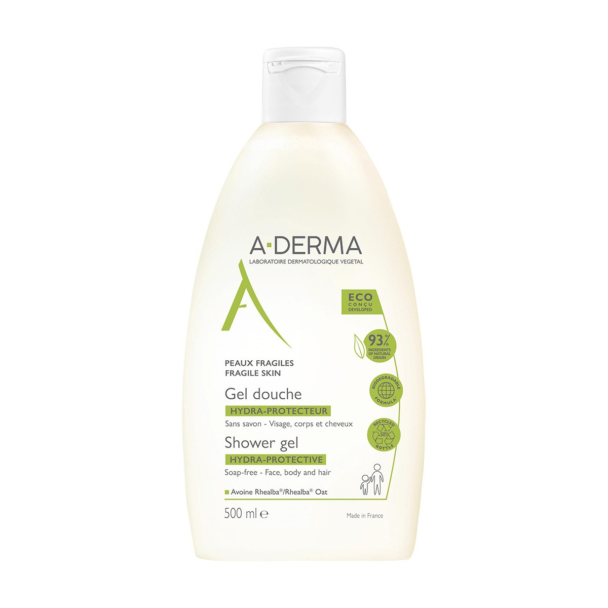 Aderma gel de ducha hidraprotector 500ml