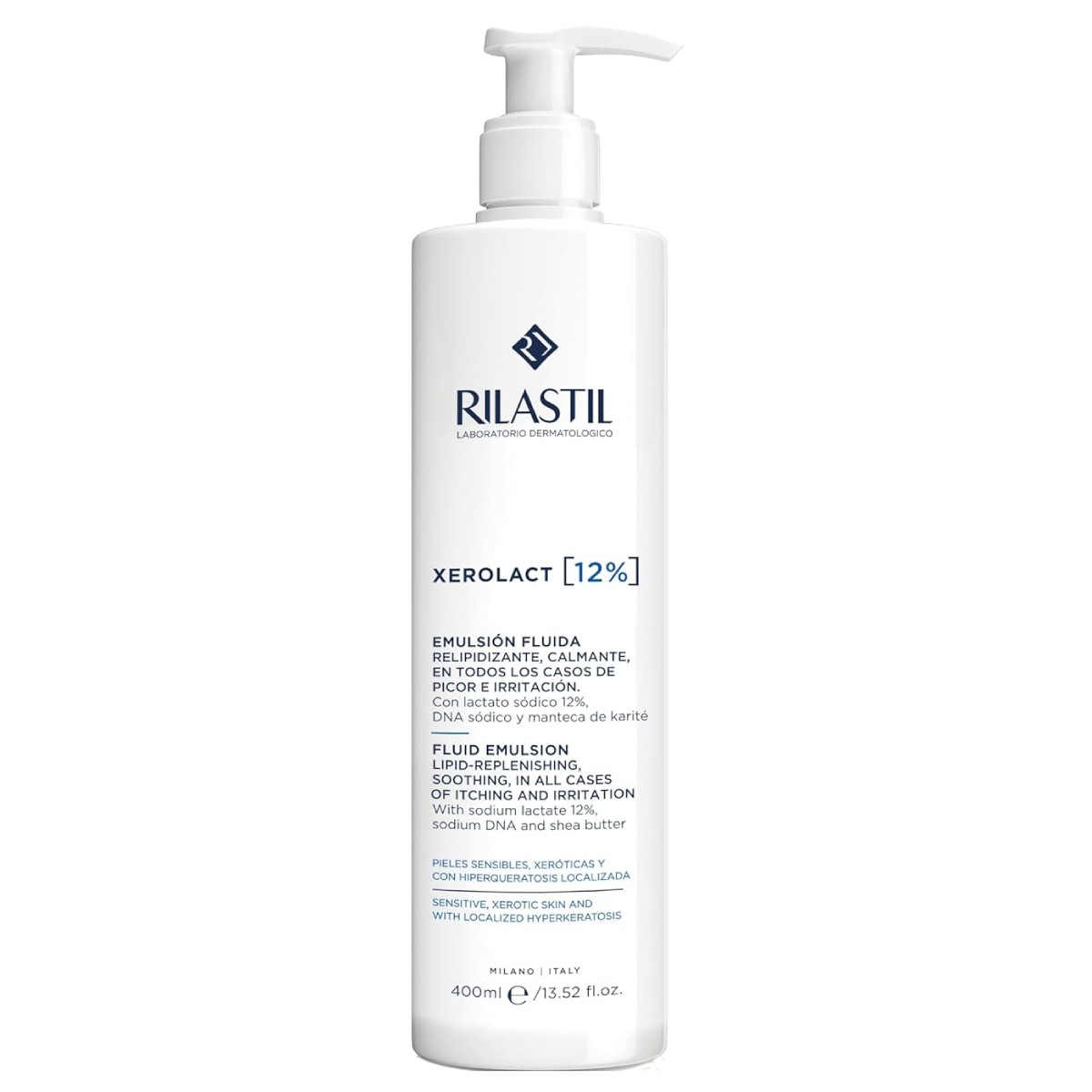 RILASTIL XEROLACT 12 leche corporal 400ml