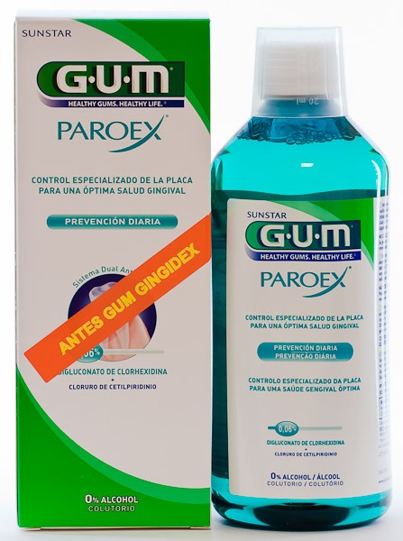 GUM PAROEX PREVENCION COLUTORIO 500 ML