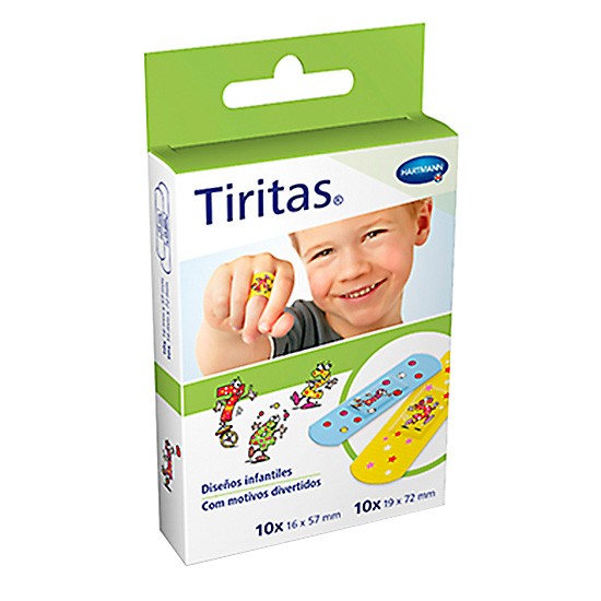 Hartmann tiritas infantiles kids 20 und