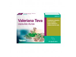 Valeriana teva 200 mg 60 cápsulas